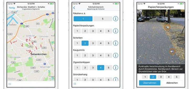 Brickmakers erneuert App zur Qualitätssicherung der Straßenreinigung
