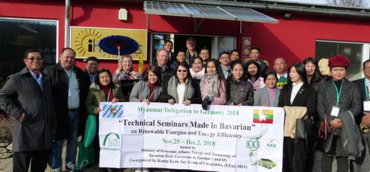 Delegation Myanmar 29.11.2018 zu Gast bei iKratos