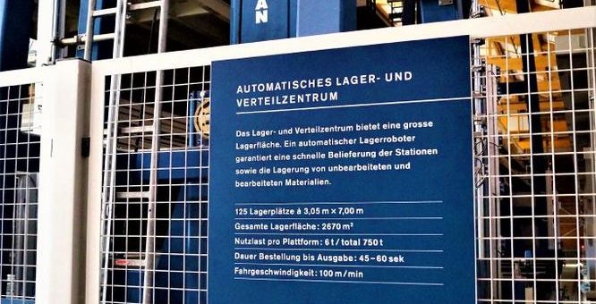 SYSTRAPLAN-Lagersystem als Herzstück einer modernen Produktion für den Holzsystembau