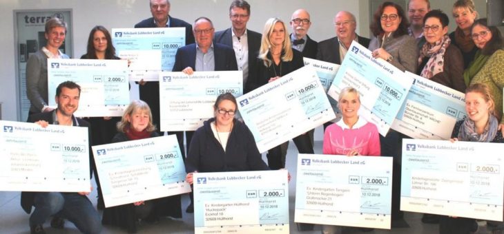 WORTMANN AG spendet 72.000 Euro an wohltätige Organisationen und Kindergärten