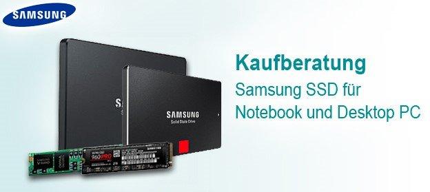 Schnell zur richtigen SSD für Notebooks und Desktopgeräte