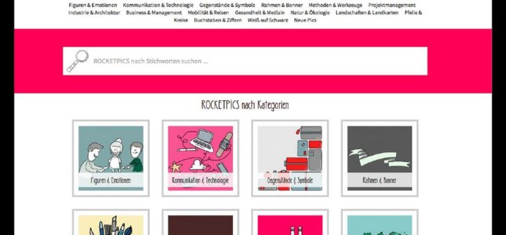 ROCKETPICS – der neue Shop für Stock-Illustrationen