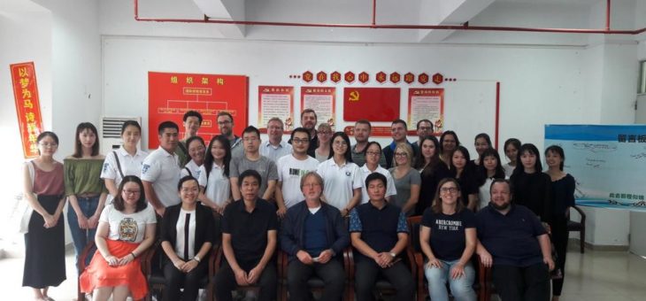 MBA-Fernstudierende der Hochschule Ludwigshafen besuchen China