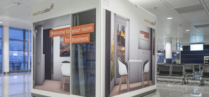 Für die ungestörte Besprechung: Neue „MeetingCab“ im Terminal 2 am Münchner Flughafen