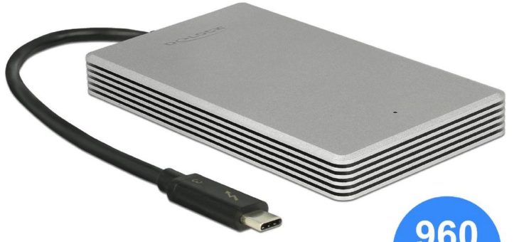 Delock senkt Preise für Thunderbolt™-3-SSD-Laufwerke