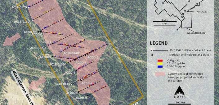 Revival Gold durchschneidet 0,94 g/t Gold über 54 Meter bei Arnett und 20,1 g/t Gold über 2,1 Meter bei Beartrack