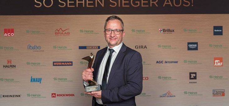 GEZE erhält den Architects‘ Darling Award in Gold und gehört zu den beliebtesten Partnern deutscher Architekten