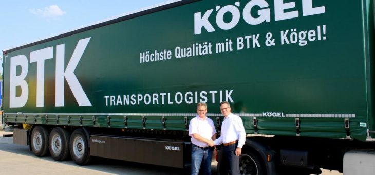 BTK Logistik setzt auf über 50 neue Kögel Light plus