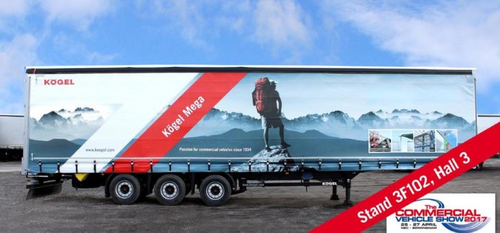 Commercial Vehicle Show: Kögel zeigt Mega mit FlexiUse-Aufbau
