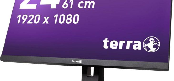 WORTMANN AG präsentiert 24 Zoll Full-HD-Display mit PLS Paneltechnologie im rahmenlosen Design