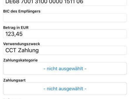 Mit der neuen Version der App für iPhone und iPad können nun auch Zahlungen erzeugt und zur Bank gesendet werden