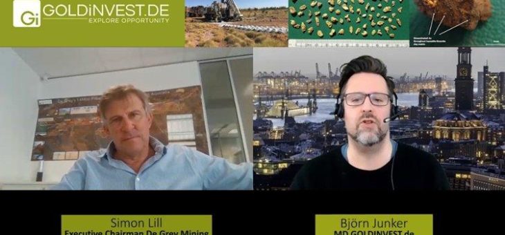 De Grey Mining: Für 2019 sehen wir das Ziel bei 2 Mio. Unzen Gold