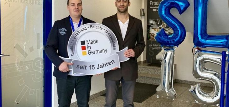 15 Jahre energiesparendes Licht „made in Germany“