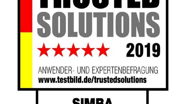 Erneute Auszeichnung für Simba Computer Systeme GmbH: Trusted Solutions 2019