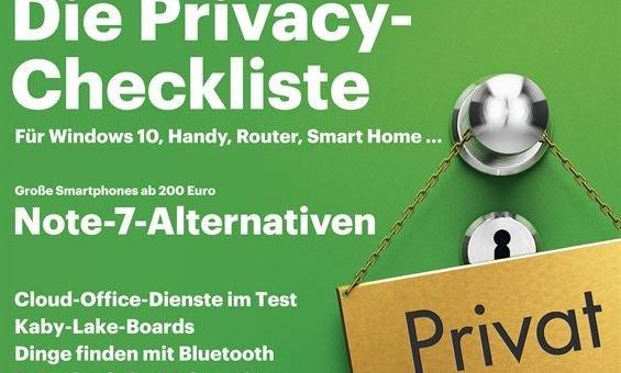 Privacy-Checkliste der c’t: Mehr Datenschutz mit wenig Aufwand