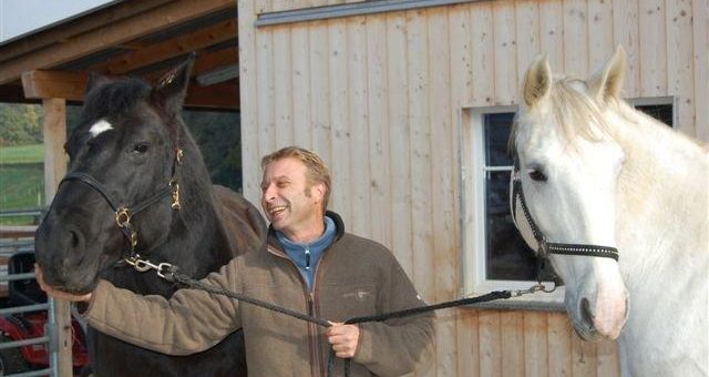 Armin Eberle auf der Reitsportmesse