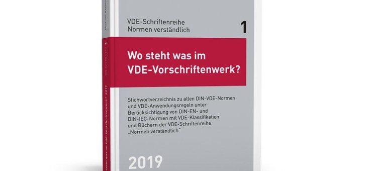 Aktuelles Stichwortverzeichnis zu allen DIN-VDE-Normen!