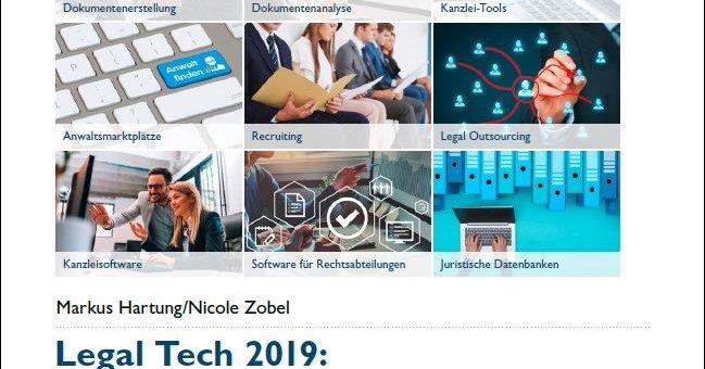 Legal Tech 2019: 100 Angebote für Rechtsanwälte