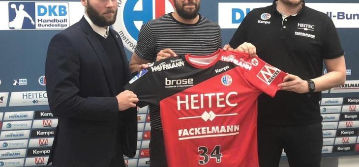 Quentin Minel verstärkt ab nächster Saison den HC Erlangen