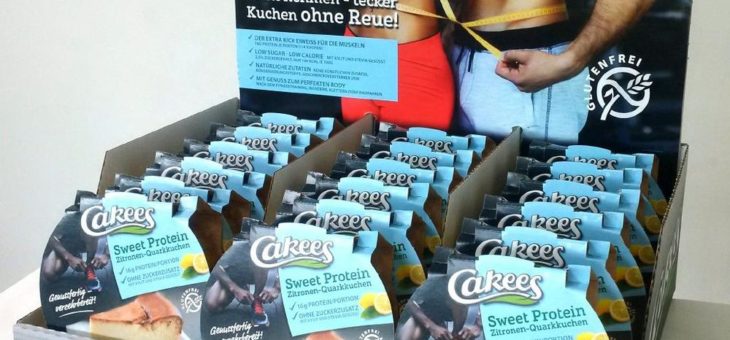 Cakees Protein-Cheesecakes – weltweit die ersten und einzigen fertig gebackenen und haltbaren Käsekuchen für Sportler und Figurbewußte – Genuss ohne Reue!