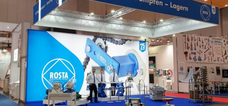 ROSTA präsentiert sich in einem neuen Look an der Hannover-Messe 2019