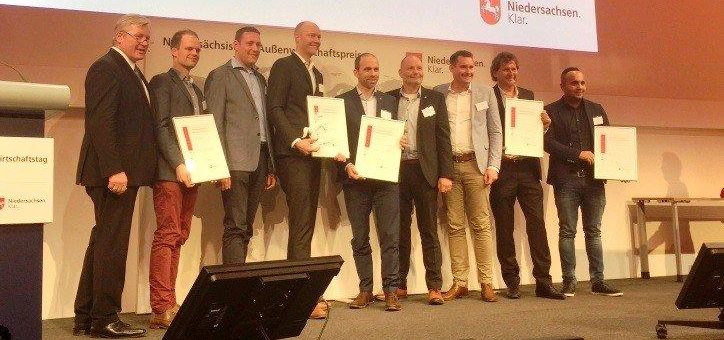 Außenwirtschaftspreis auf der HMI19: Gewinner sind LAP aus Lüneburg und Amazoren-Werke aus Hasbergen