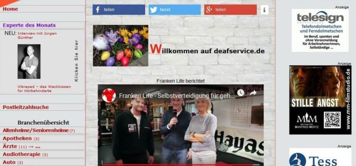 Franken Life beim Selbstverteidigungskurs für gehörlose Frauen