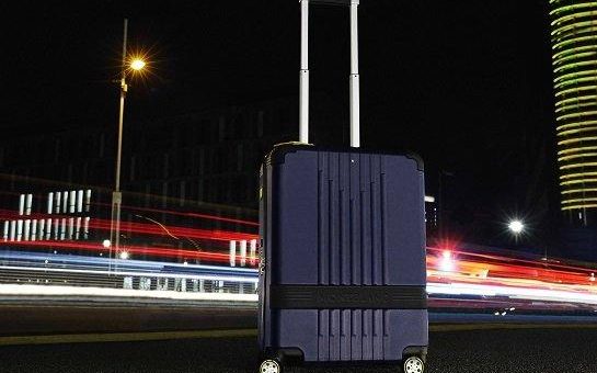 Die Montblanc x Pirelli Trolley-Kollektion bringt Performance und erhöhte Mobilität ins Leben