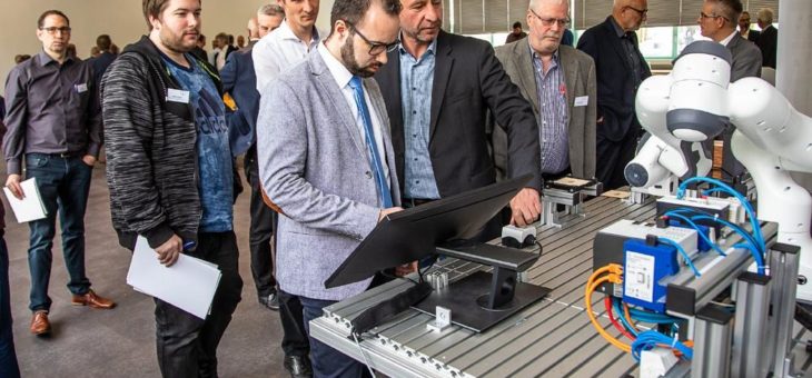 Gewinner des Deutschen Zukunftspreises 2017 zu Gast in Föhren: Business Breakfast der Firma Arend thematisiert Datensicherheit und Robotik