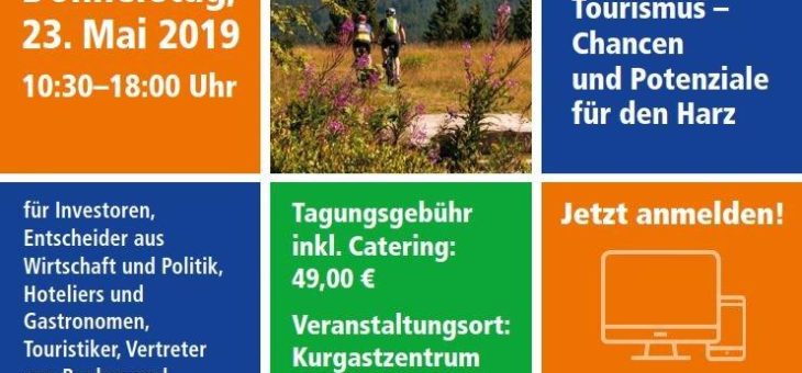 5. InvestorenForum Tourismus Harz: Chancen und Herausforderungen der Nachhaltigkeit für den Harz