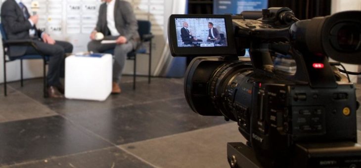 Der Branchen-Sender Telematik.TV kommt heute auf die CeMAT in die „Telematics VIP-Lounge“