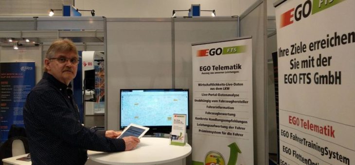 „Telematics VIP-Lounge“ | CeMAT: Auf der Spur des effizienten Fahrers – die Fahrspuranalyse von EGO-FTS