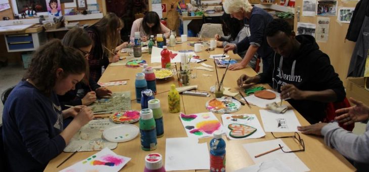 Gemeinsam kreativ – „Kunst VerBindet“