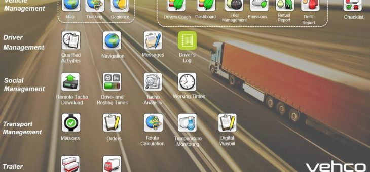 Vehco stellt neue individualisierbare Flottenmanagementlösung „Co-Driver“ vor