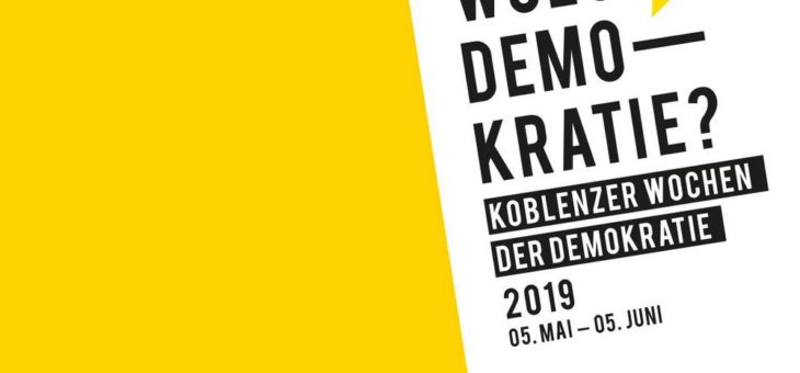 Koblenzer Wochen der Demokratie – zfh beteiligt sich