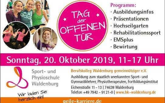 Tag der offenen Tür am 20.10.2019