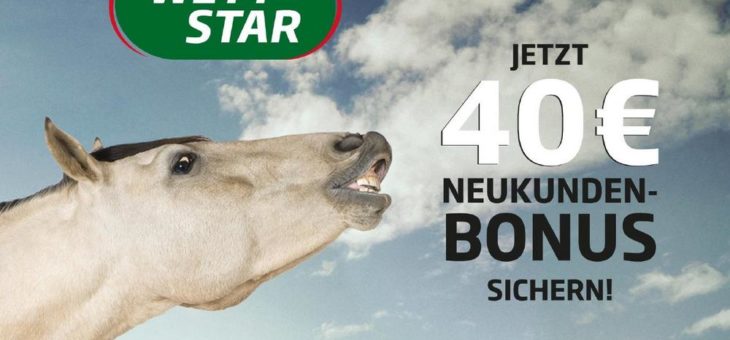 40 € Bonus für alle Neukundenanmeldungen bis 31. Oktober 2018