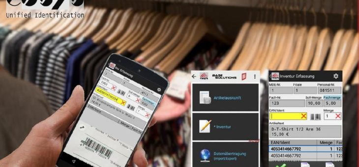 Innovative Inventur App von COSYS für eine schnelle und einfache Inventur mit Smartphones