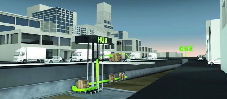 Four Parx beauftragt Smart City Loop für Machbarkeitsstudie unterirdische City-Logistik in Hamburg
