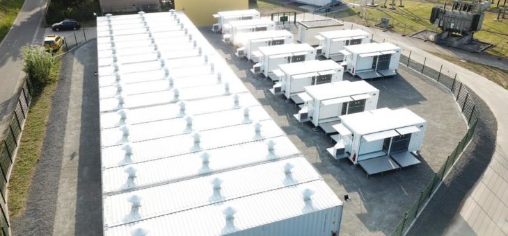Zweiter großer Upside Batteriespeicher mit SMA Technologie geht in Sachsen in Betrieb