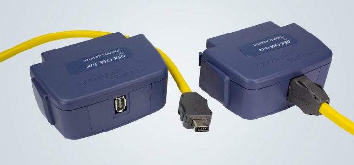 ix Industrial® Messadapter für FLUKE DSX CableAnalyzer™ verfügbar