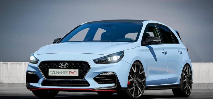 Barracuda Racing Wheels Europe: Markantes Felgen-Highlight für den Hyundai i30 – die Tzunamee EVO