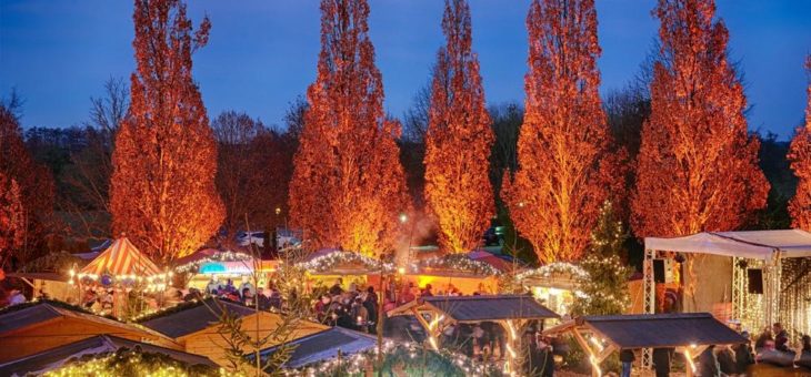 Live-Musik und Lattl-Schießen: Festliche Stimmung bei „Lichterglanz und Budenzauber“