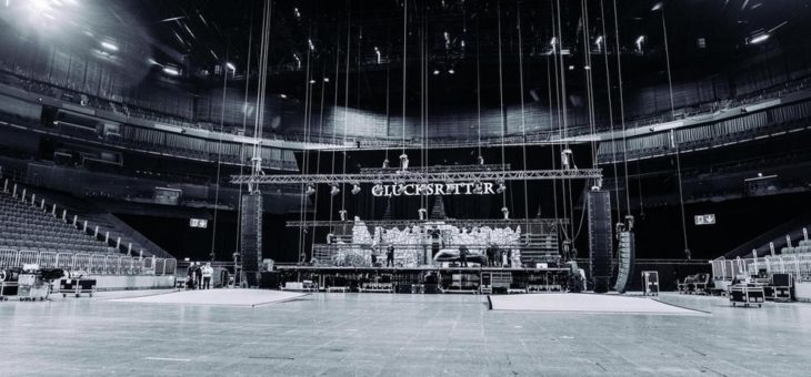 Paul Panzer bei Heimspiel in der Kölner Lanxess-Arena mit VIO L212 System von dBTechnologies