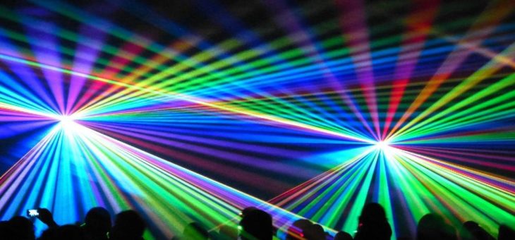 Lasershow als Alternative zum Feuerwerk