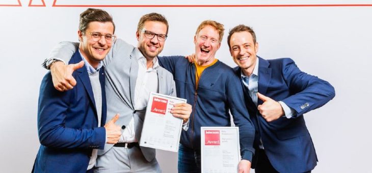 SWISS KRONO Group erhält Auszeichnung „Hohe Produktqualität” beim  interzum award: intelligent material & design 2019
