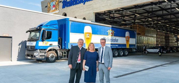 Staatsbrauerei Weihenstephan feierte offizielle Eröffnung des neuen Logistikzentrums