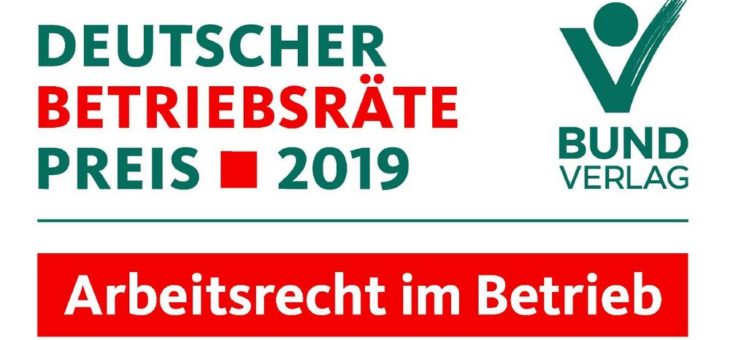 Deutscher Betriebsräte-Preis 2019