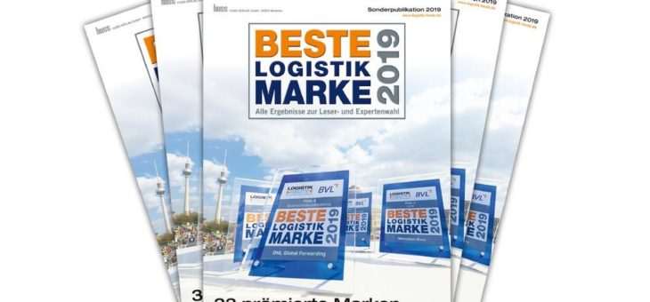 Beste Logistik Marke 2019: Sonderpublikation mit  allen Ergebnissen veröffentlicht