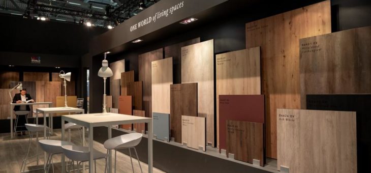 Rückblick interzum 2019: Erfolgreiche Präsentation der  “ONE WORLD of living spaces” Interior-Produktwelt